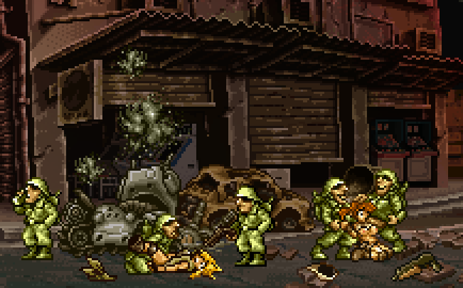 Metal slug Pixel art page 1 full