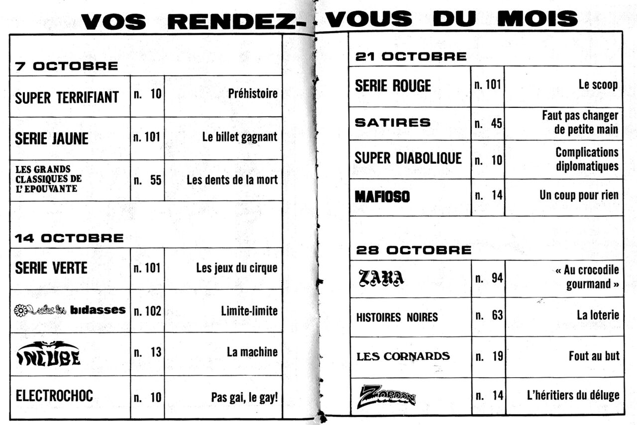 Série Bleue 034 - Les dents de la mort page 2 full