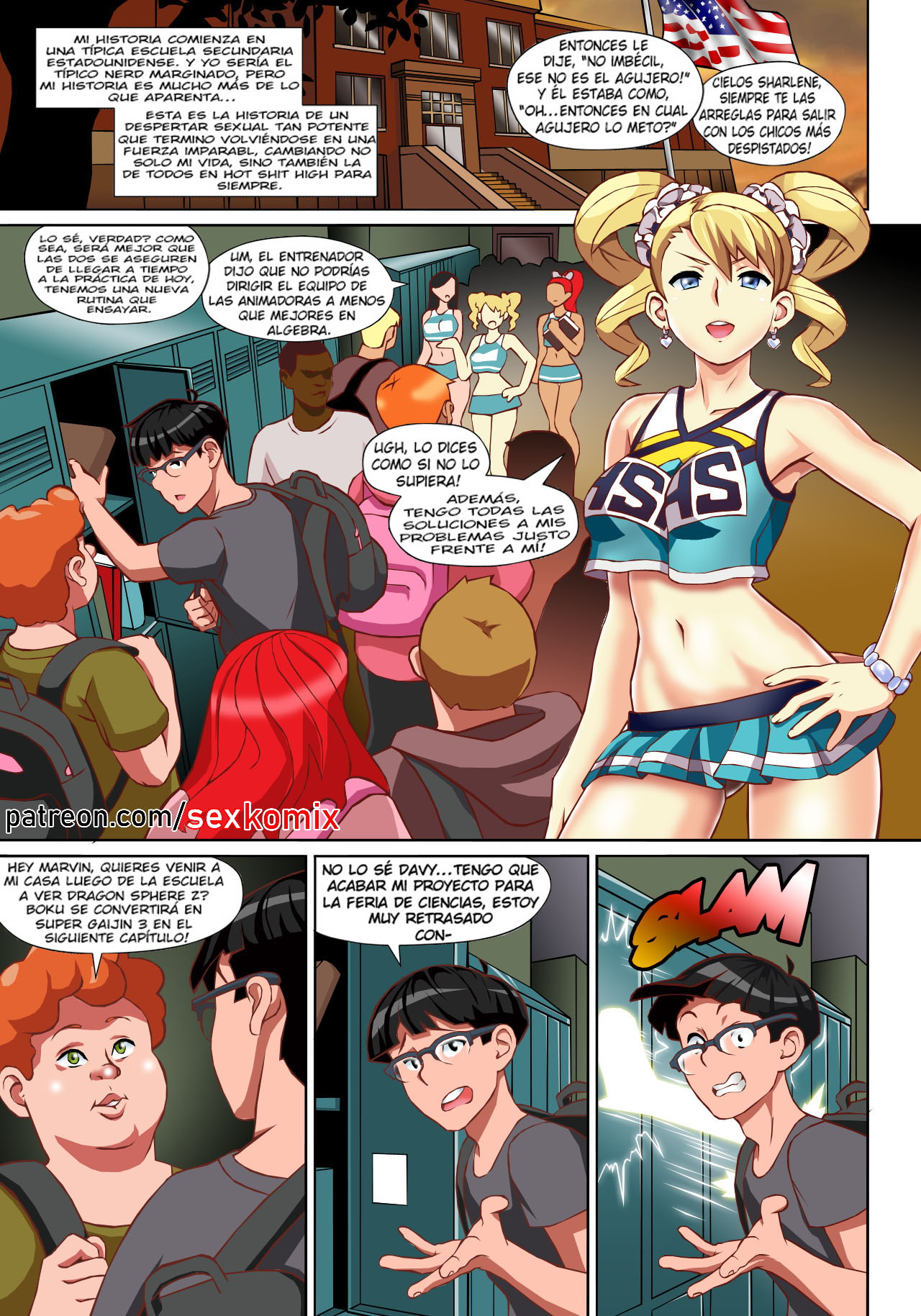 Hot Shit High! cap.1 page 3 full