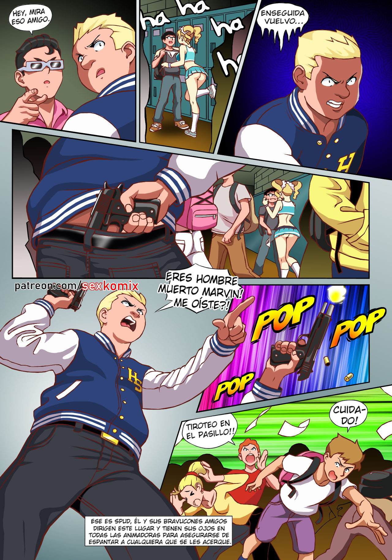 Hot Shit High! cap.1 page 5 full