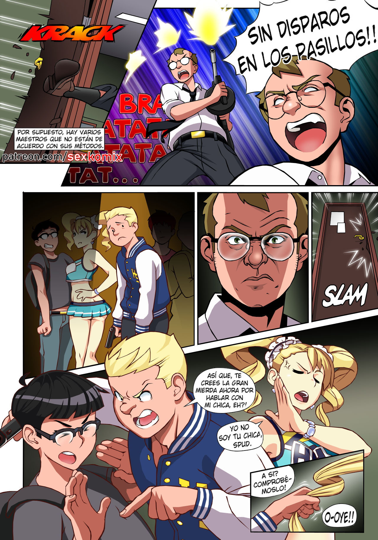 Hot Shit High! cap.1 page 6 full