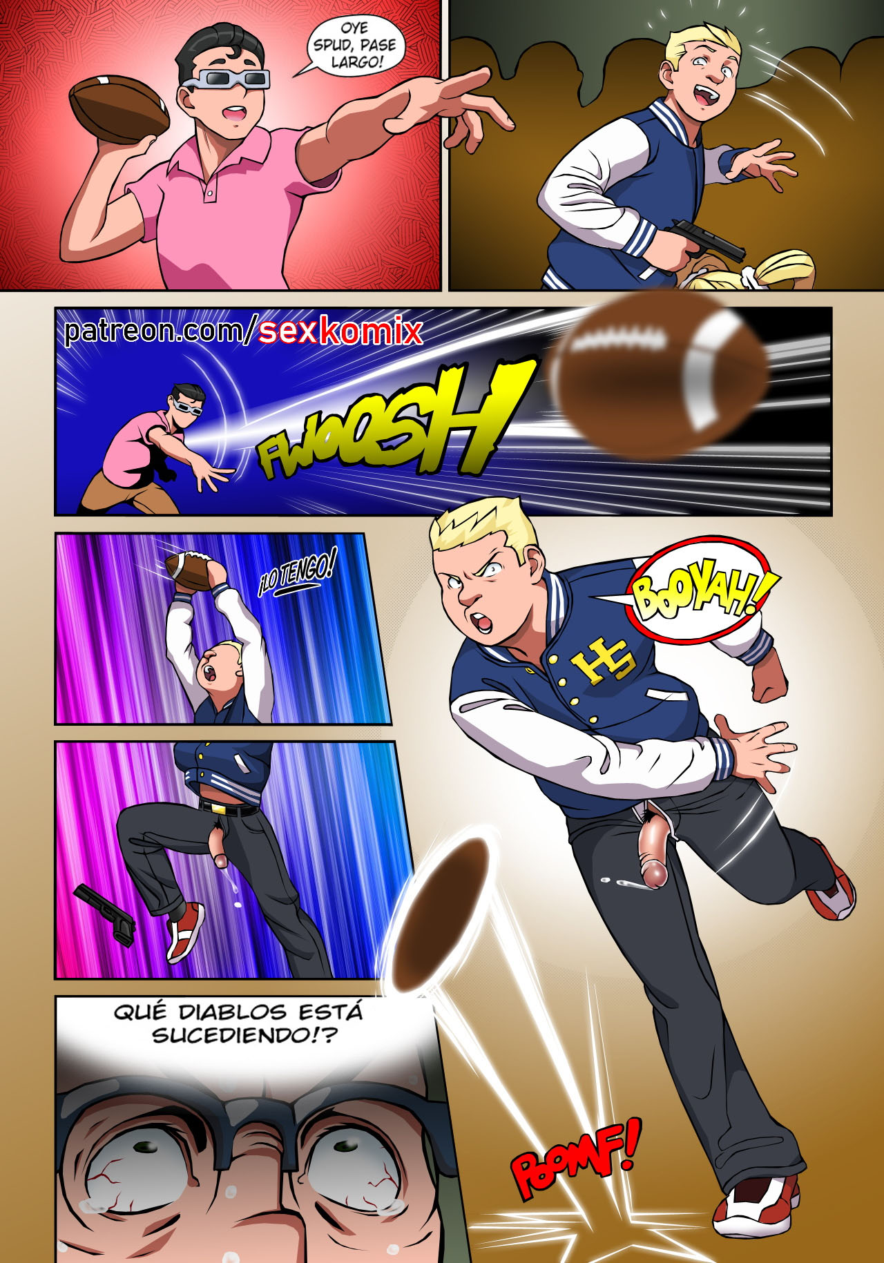 Hot Shit High! cap.1 page 8 full