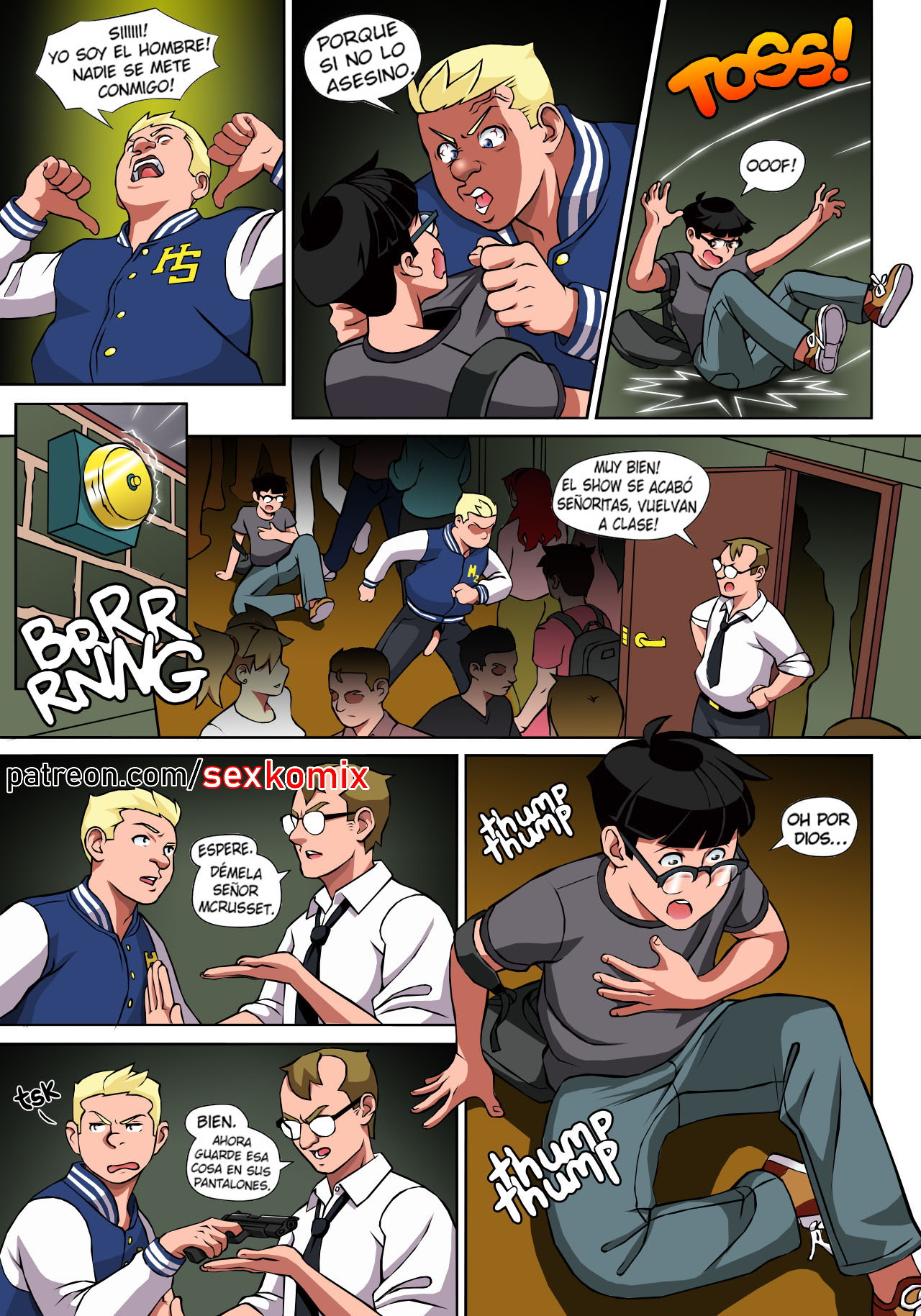 Hot Shit High! cap.1 page 9 full