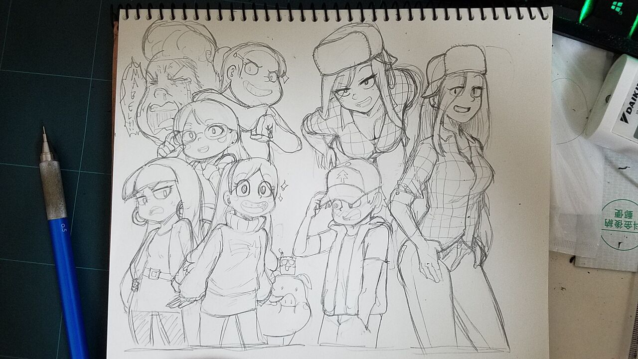 Gravity Falls page 9 full