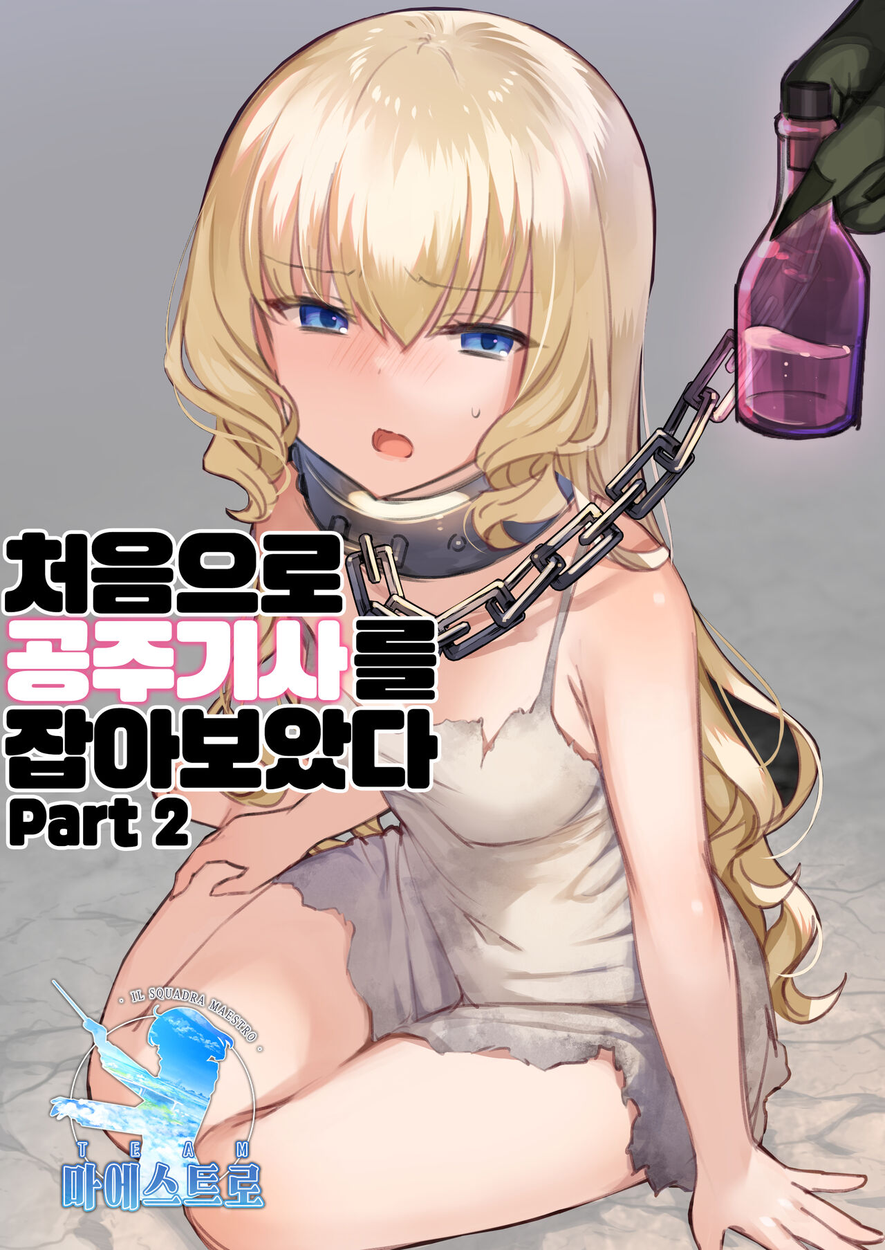 Princess knight captured by goblins part2 | 처음으로 공주기사를 잡아보았다 part 2 page 1 full