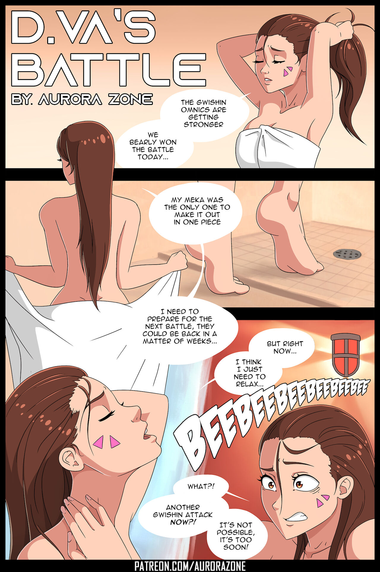 D.VA's Battle page 1 full