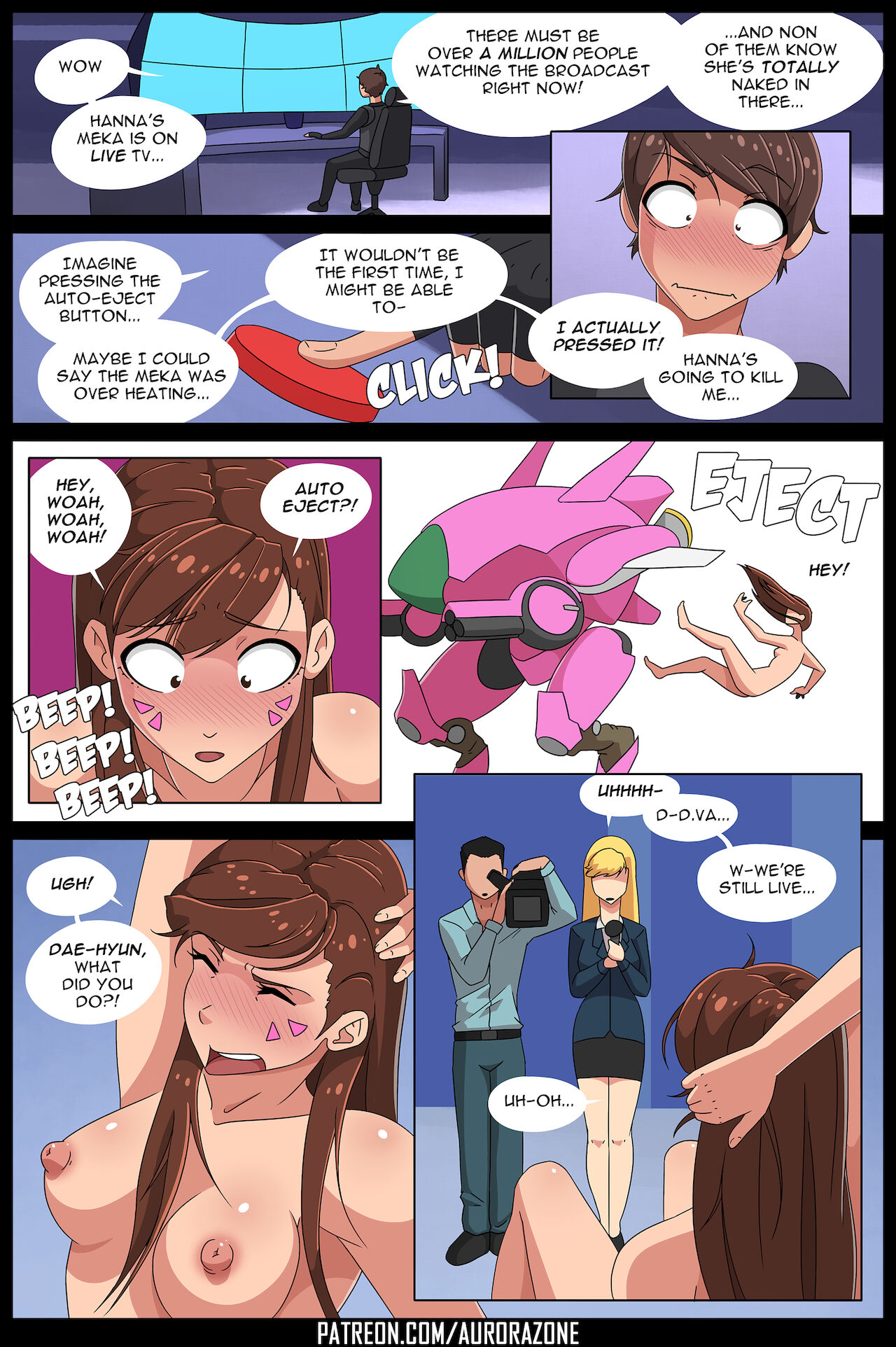 D.VA's Battle page 8 full